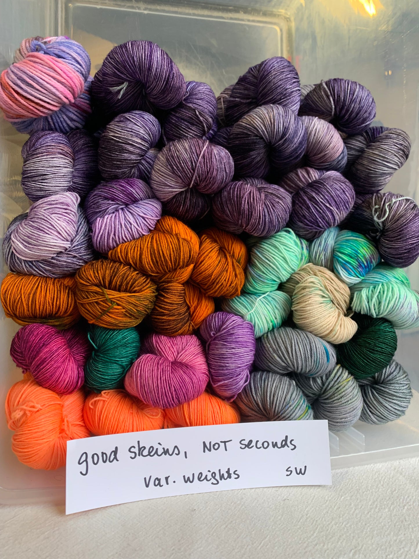 SALE - superwash or sw blend skeins