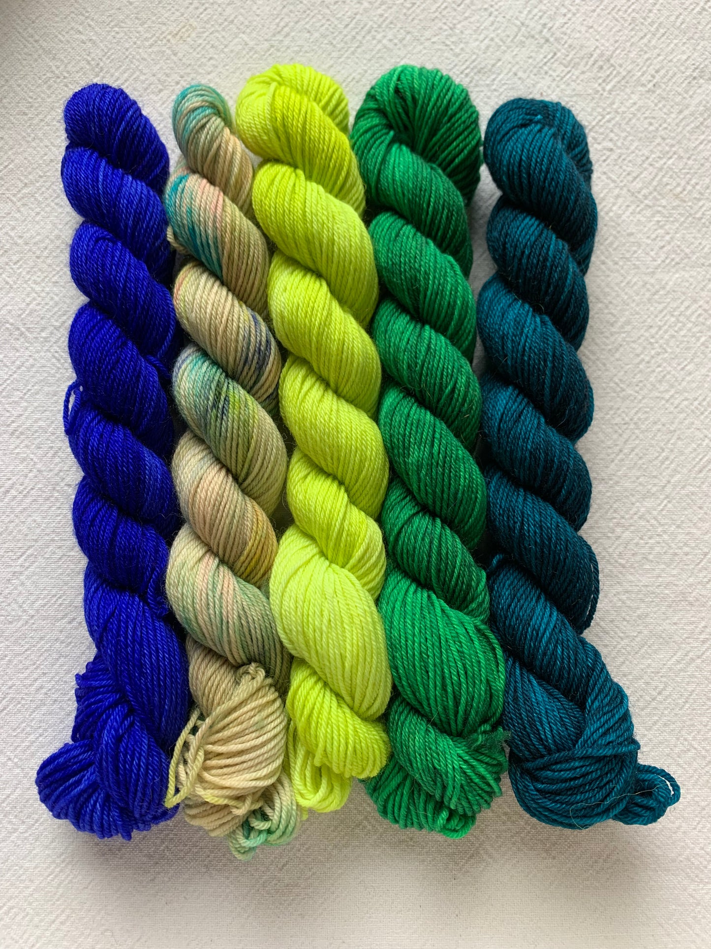 watercolors mini skein sets