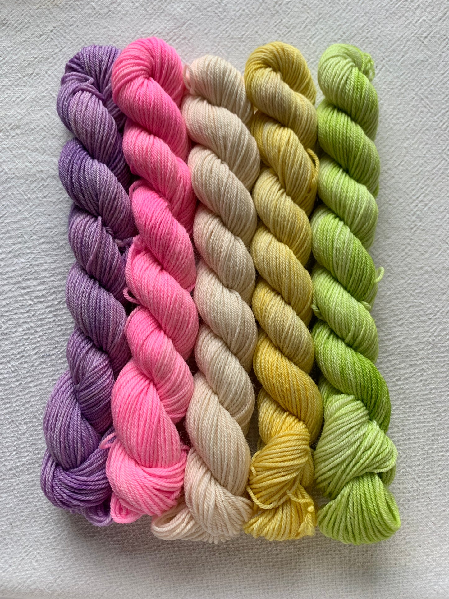 watercolors mini skein sets