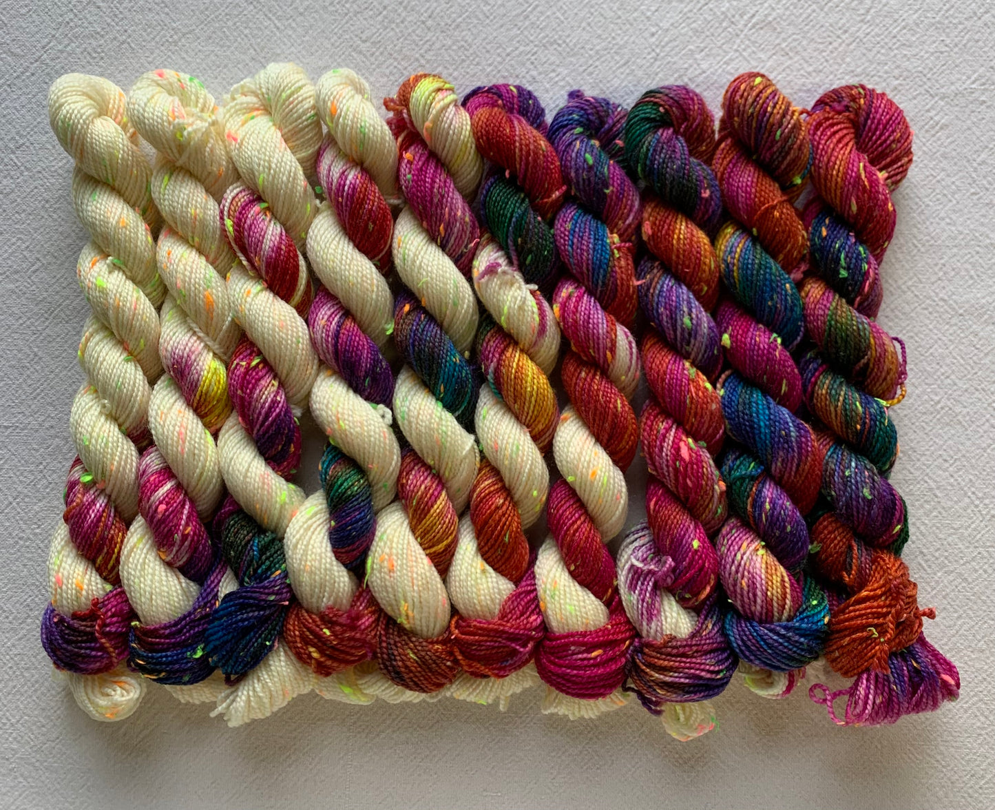 Effortless Gradients set of 10 - Freckles / Yarnfetti