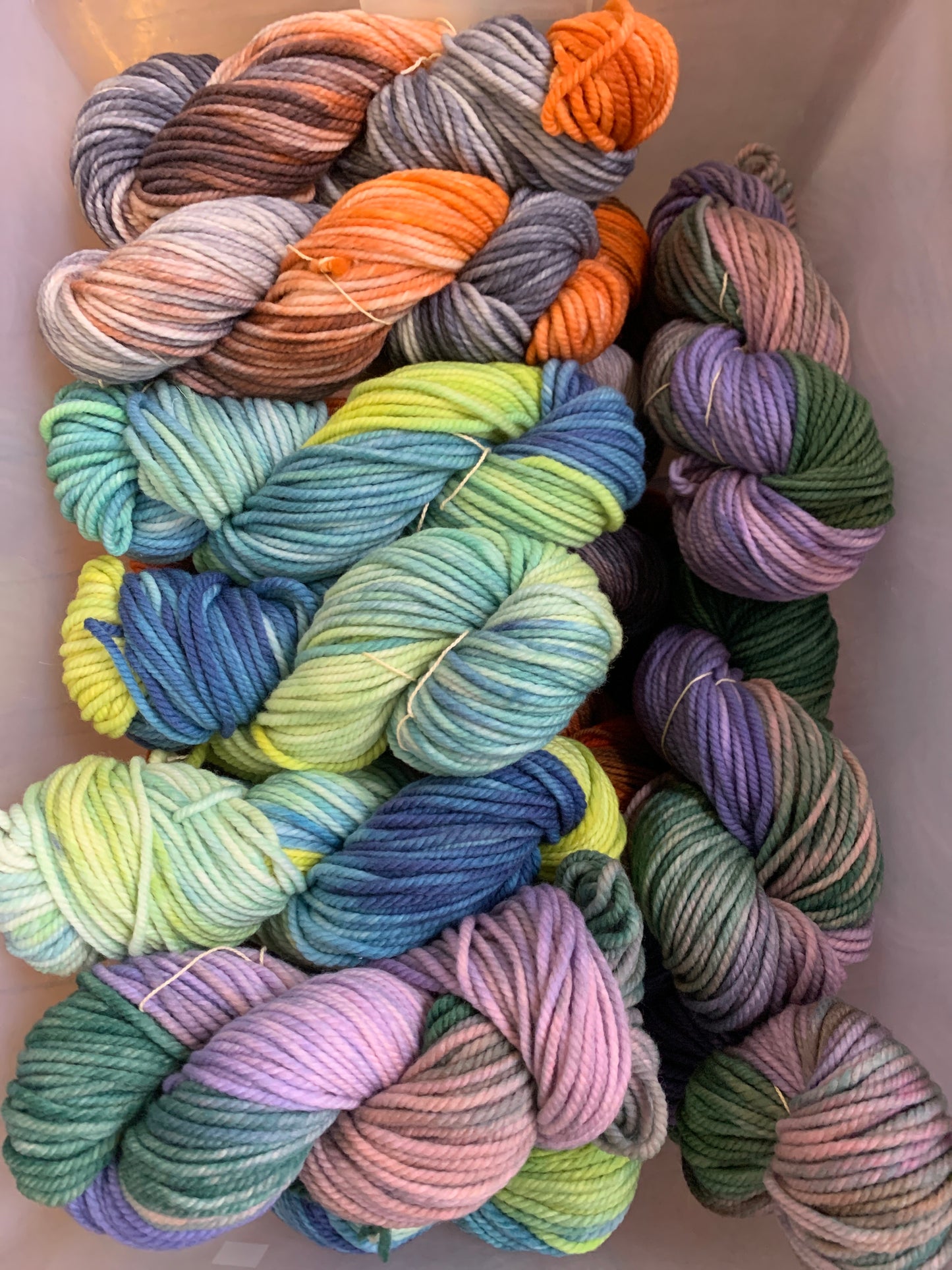 SALE  non-superwash skeins