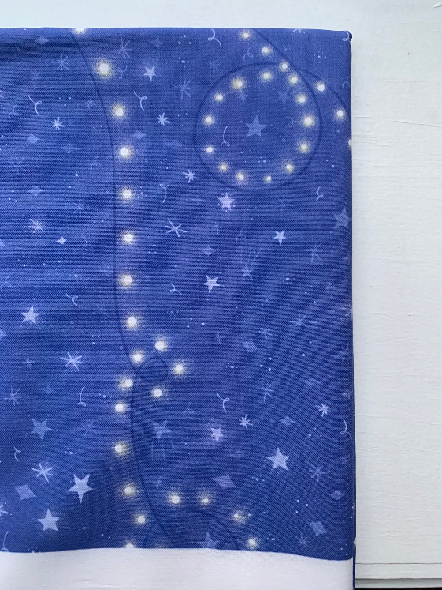 Periwinkle Sheep canvas tote bag