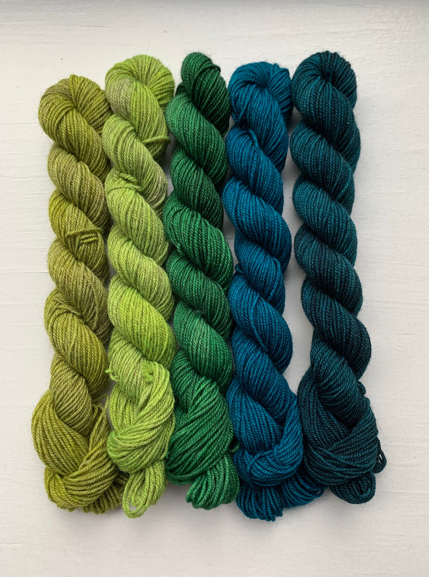 merino yak - mini skein set of 5