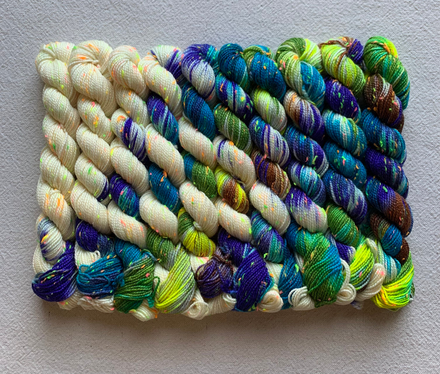 Effortless Gradients set of 10 - Freckles / Yarnfetti