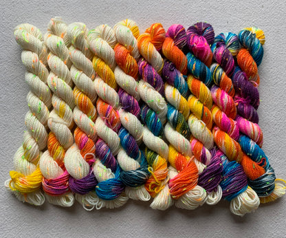 Effortless Gradients set of 10 - Freckles / Yarnfetti