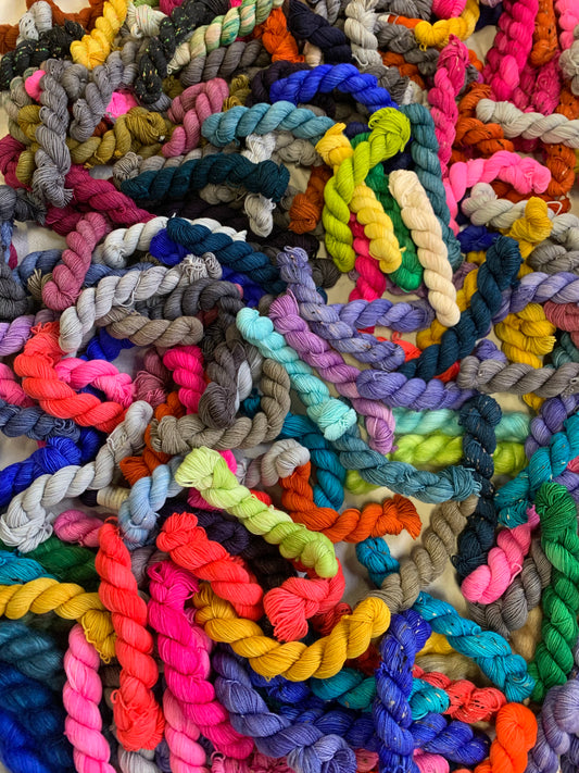 SALE mini skein sets - randomly selected for you!