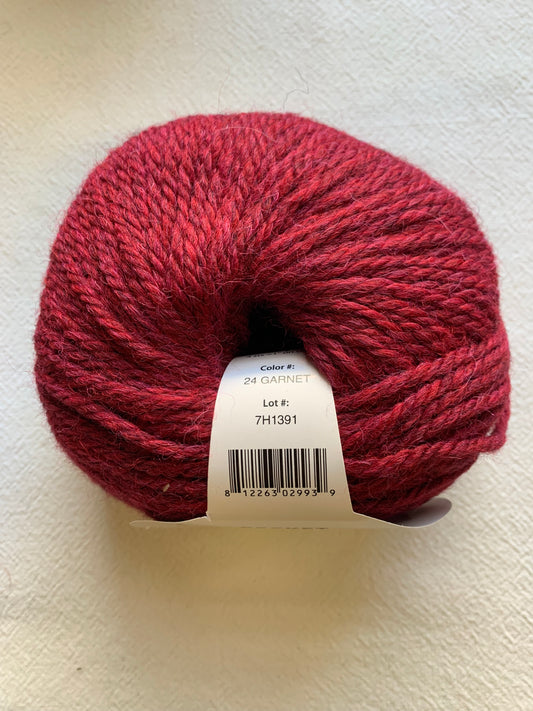 Stash sale no. 45 - Valley Yarns Becket in Garnet