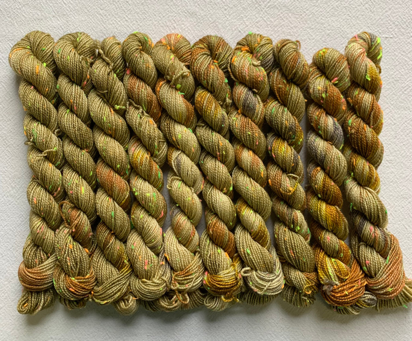 Effortless Gradients set of 10 - Freckles / Yarnfetti