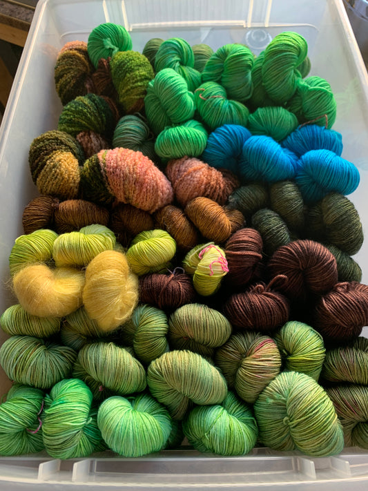 SALE - superwash or sw blend skeins