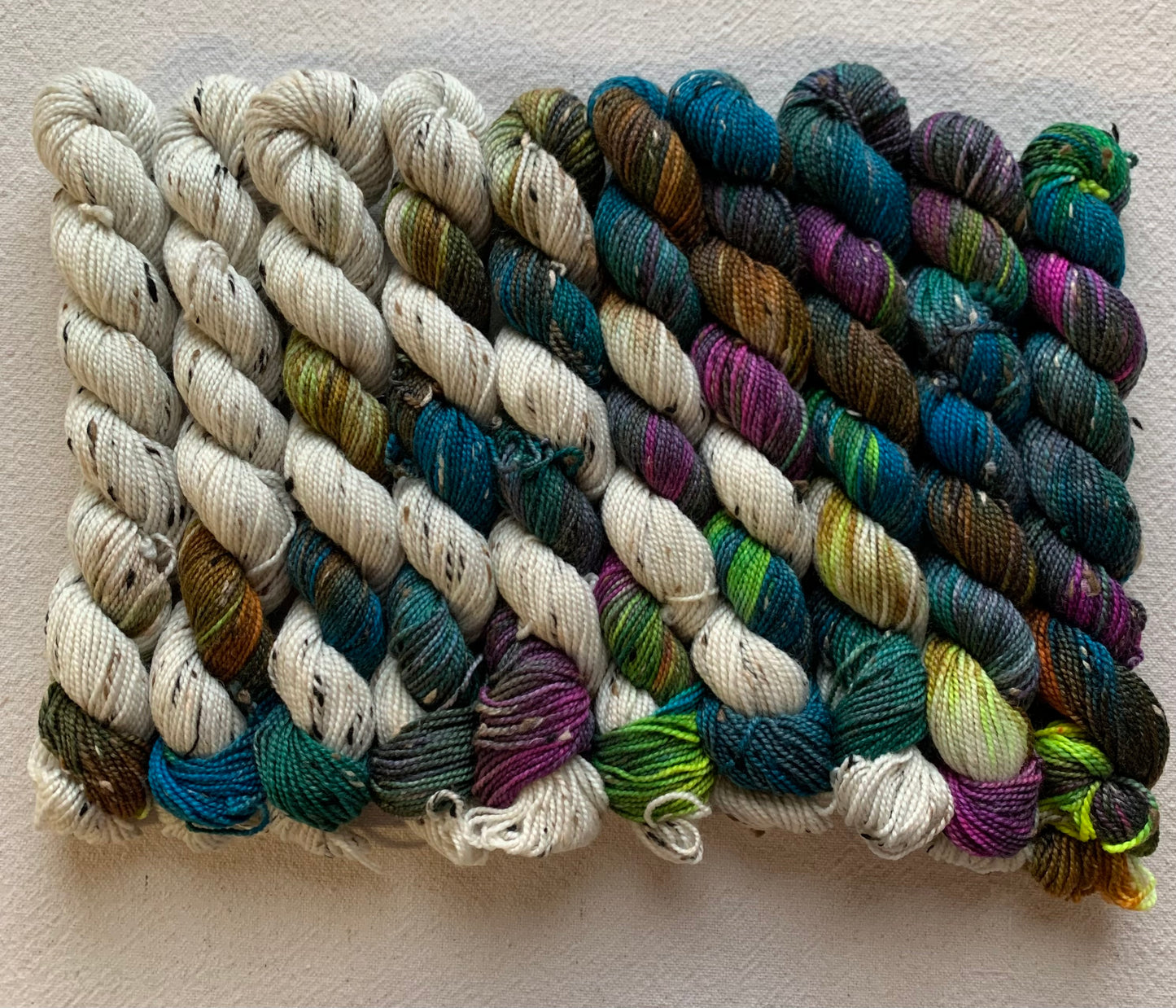 Effortless Gradients set of 10 - Freckles / Yarnfetti