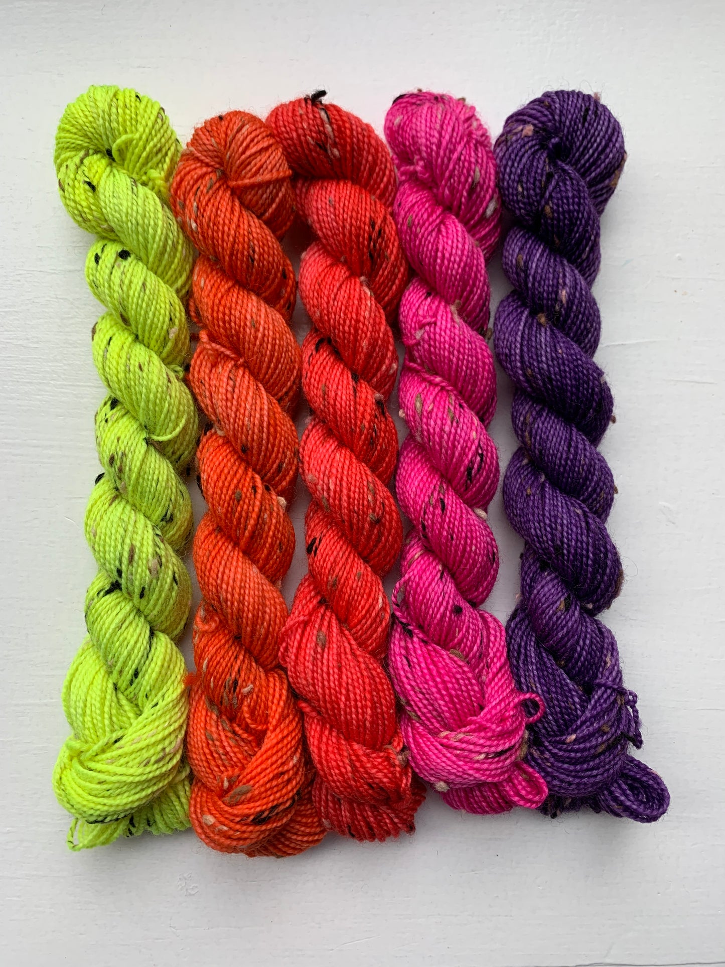 Freckles - mini skeins, set of 5