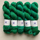 merino worsted - one of a kind green