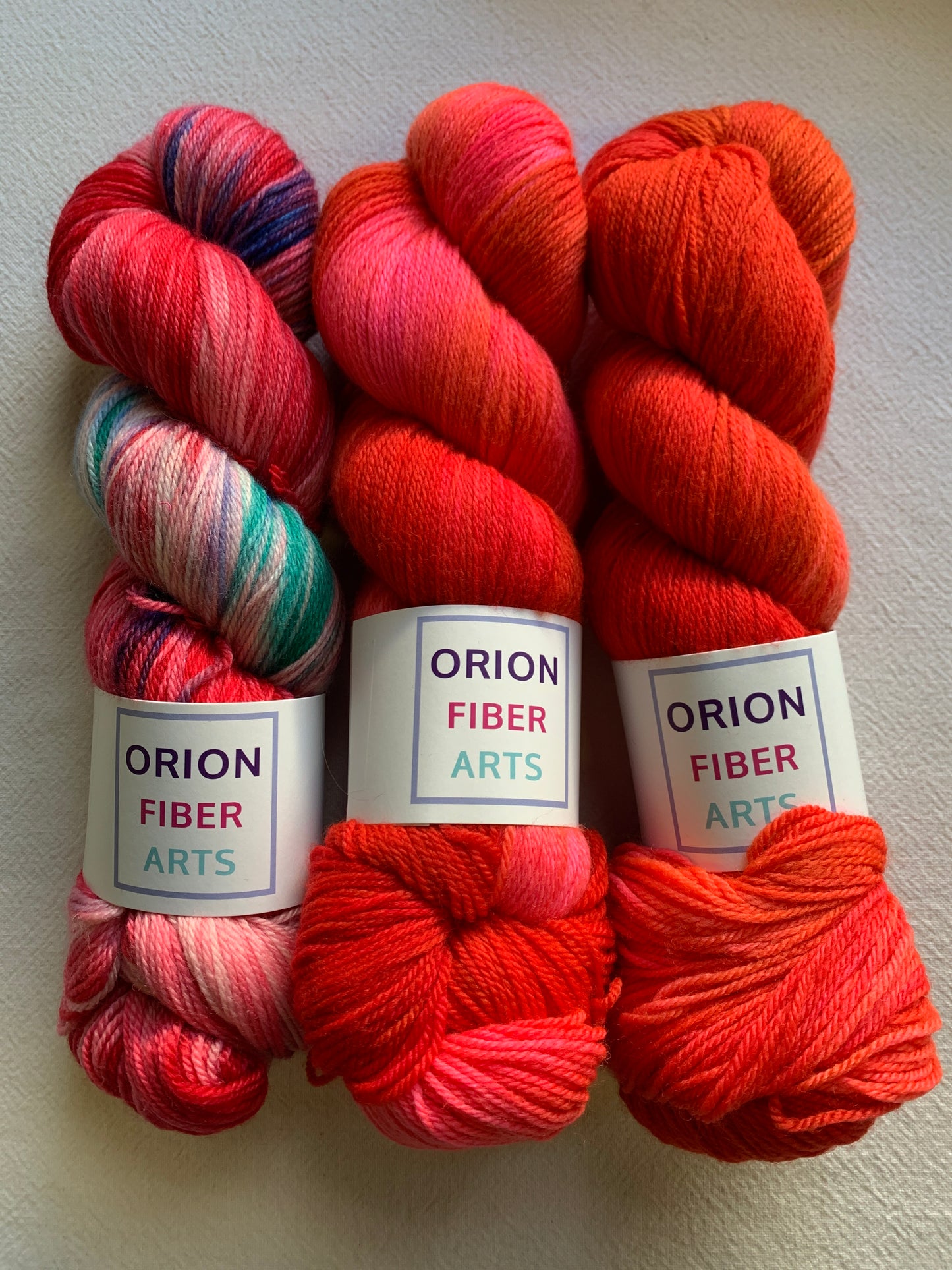 Stash Sale no. 42 Orion Fiber Arts set of 3