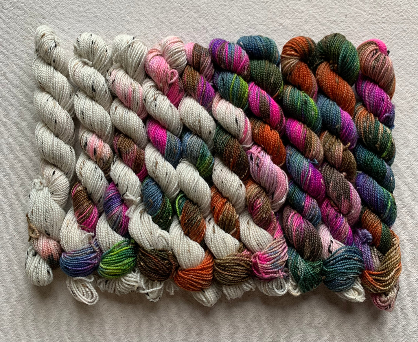 Effortless Gradients set of 10 - Freckles / Yarnfetti