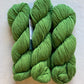STASH SALE - no. 33 - 3 skeins alpaca / wool aran weight - color: lawn