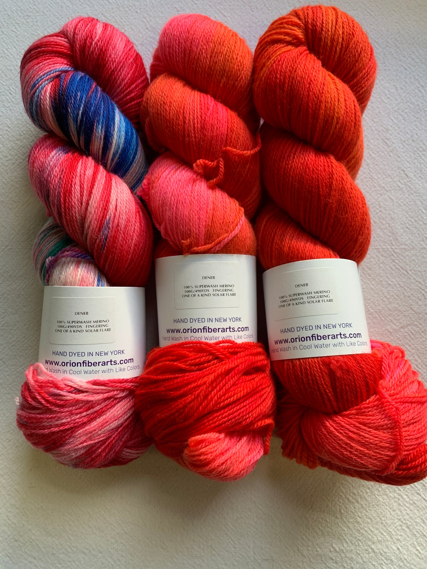 Stash Sale no. 42 Orion Fiber Arts set of 3
