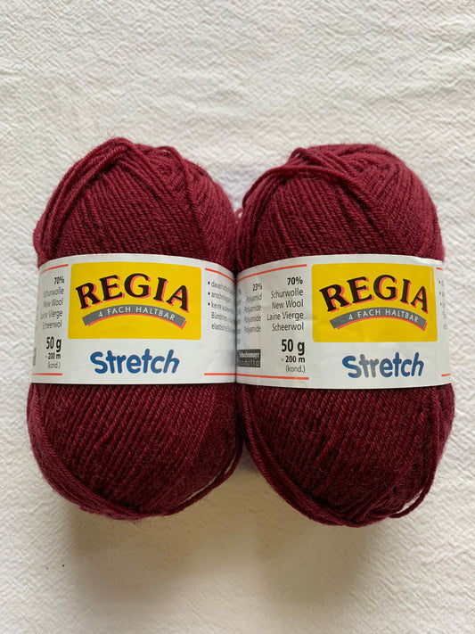 STASH SALE - Regia stretch in burgundy - set of 2